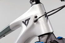 Detailansicht eines Modells von YT Bikes.